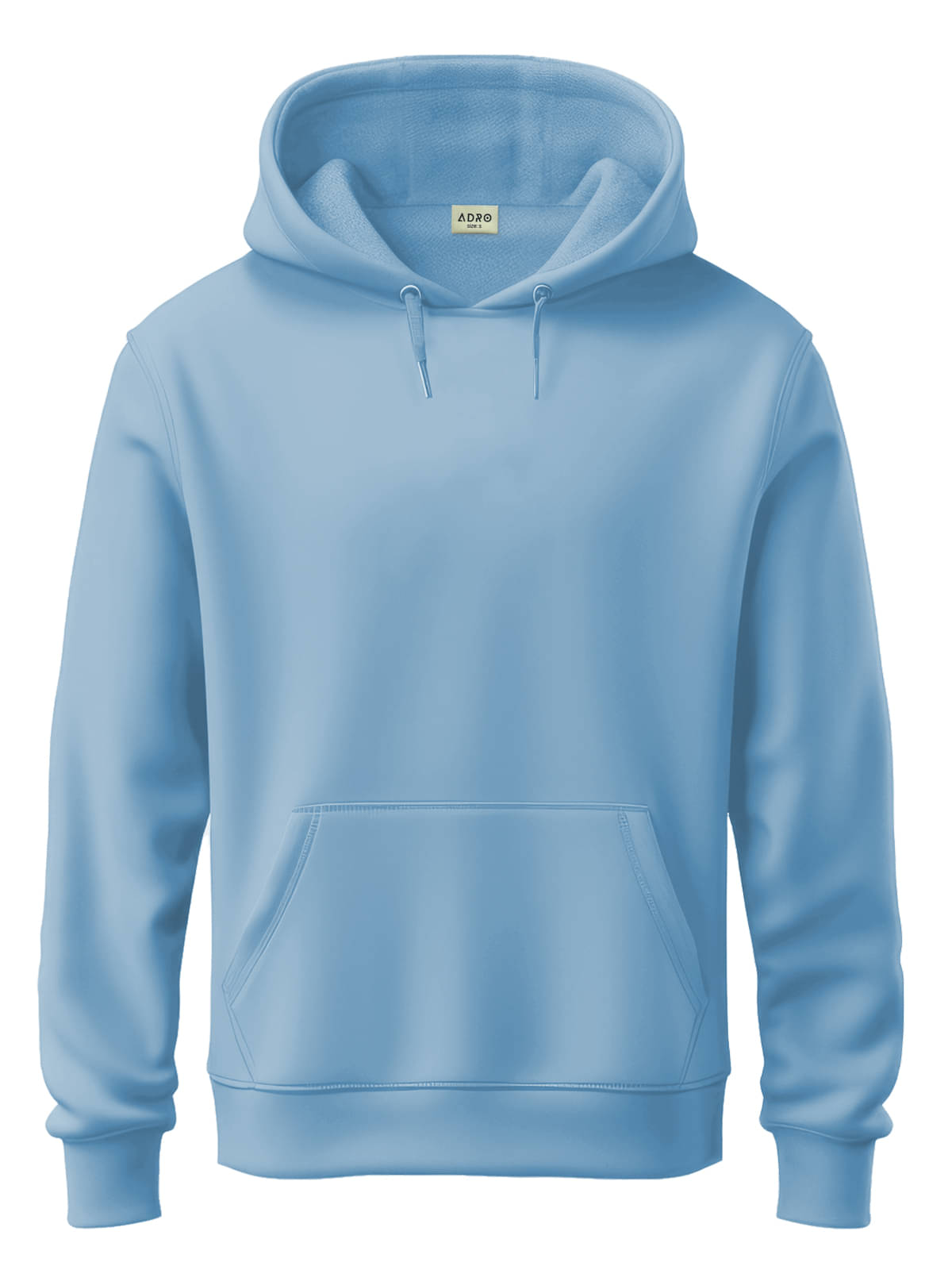 Adro Fleece Hooded Men's Sweatshirt - Light Blue ( Pack of 1 )     			Adro Fleece Hooded Men's Sweatshirt - Light Blue ( Pack of 1 )