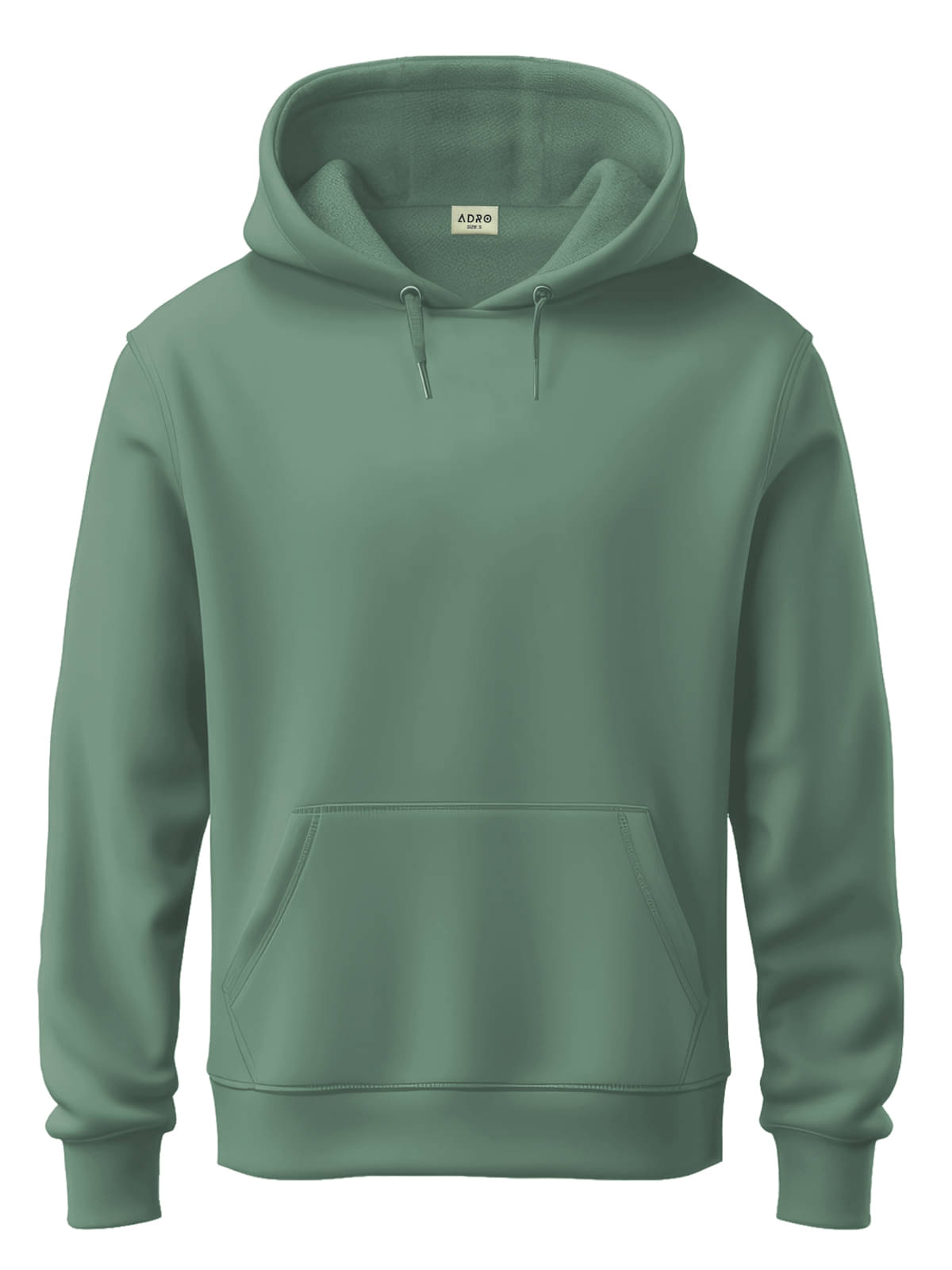     			Adro Fleece Hooded Men's Sweatshirt - Sea Green ( Pack of 1 )