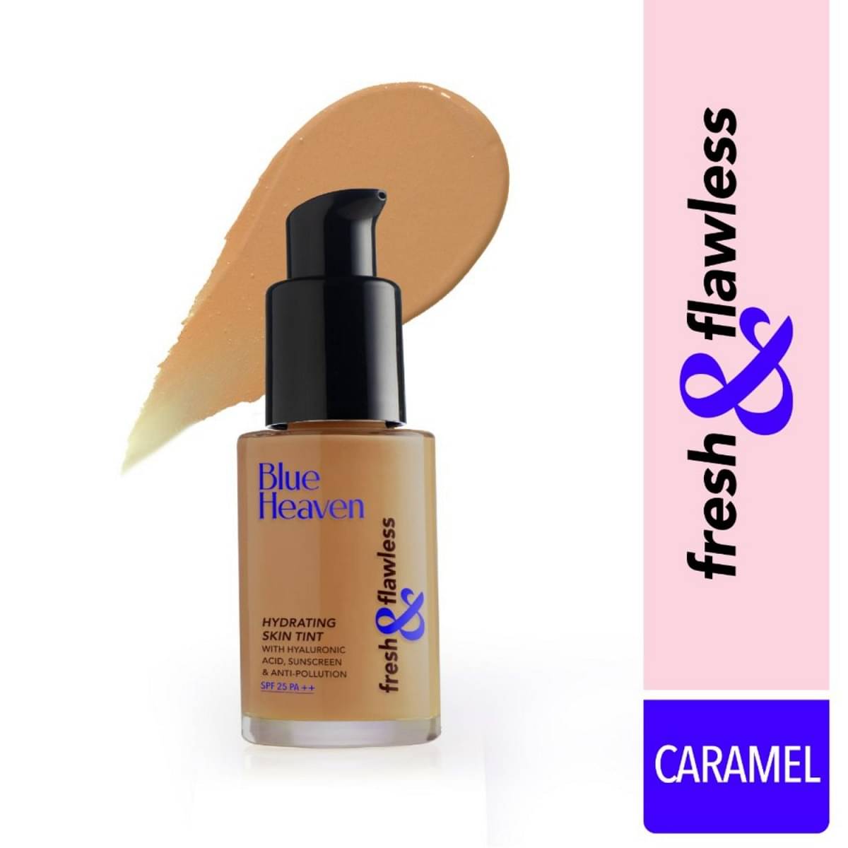     			Blue Heaven Fresh&Flawless Skin Tint, Caramel, 28ml