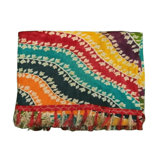 Blushe Silk Blend Women Dupatta ( Multicoloured , Pack of 1 )     			Blushe Silk Blend Women Dupatta ( Multicoloured , Pack of 1 )