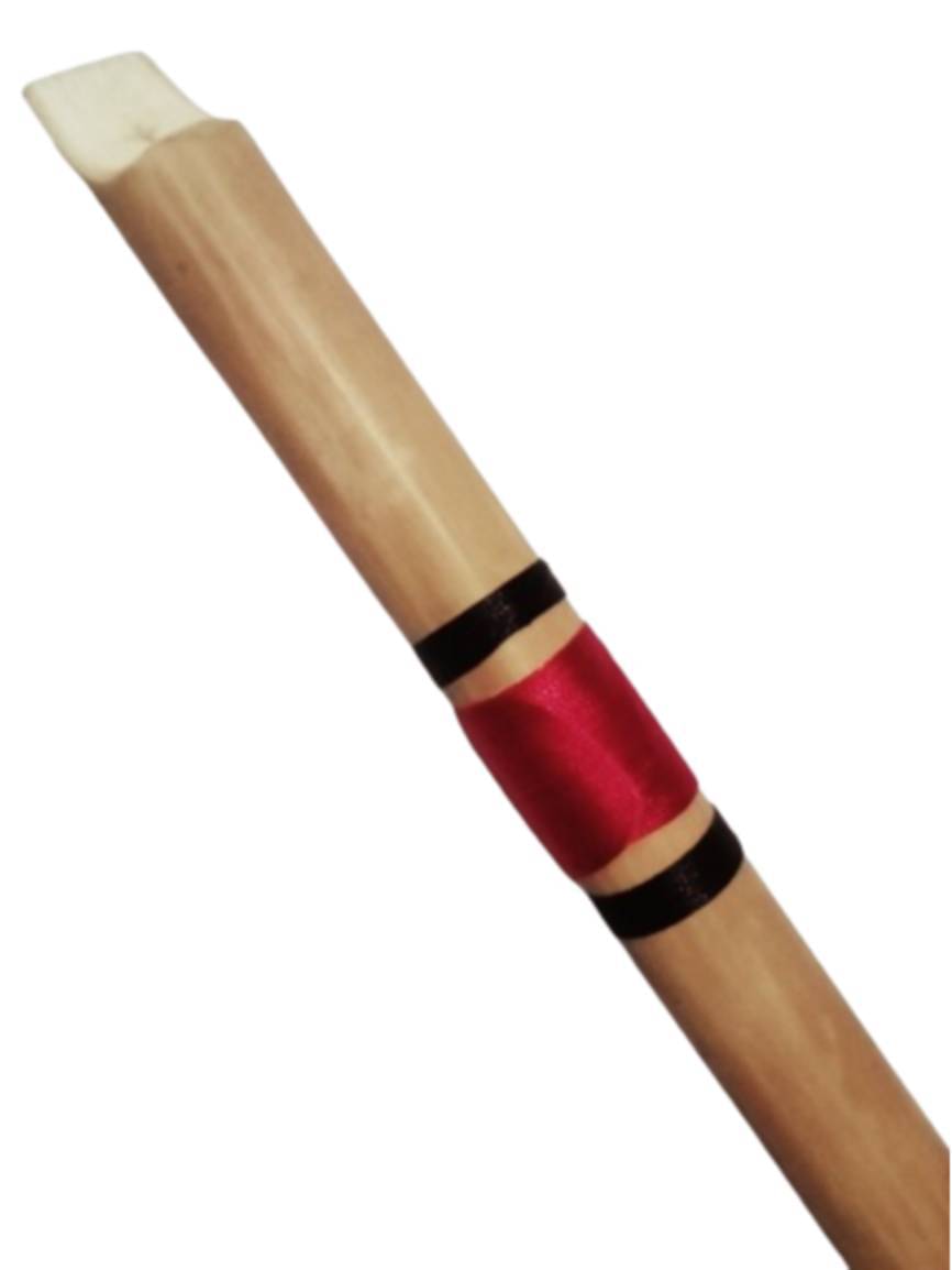     			C Tune Straight Flute (Bansuri) 13 inch Size Well Tune For Beginners, Learners & Kids Best Combination of Threading Red & Black