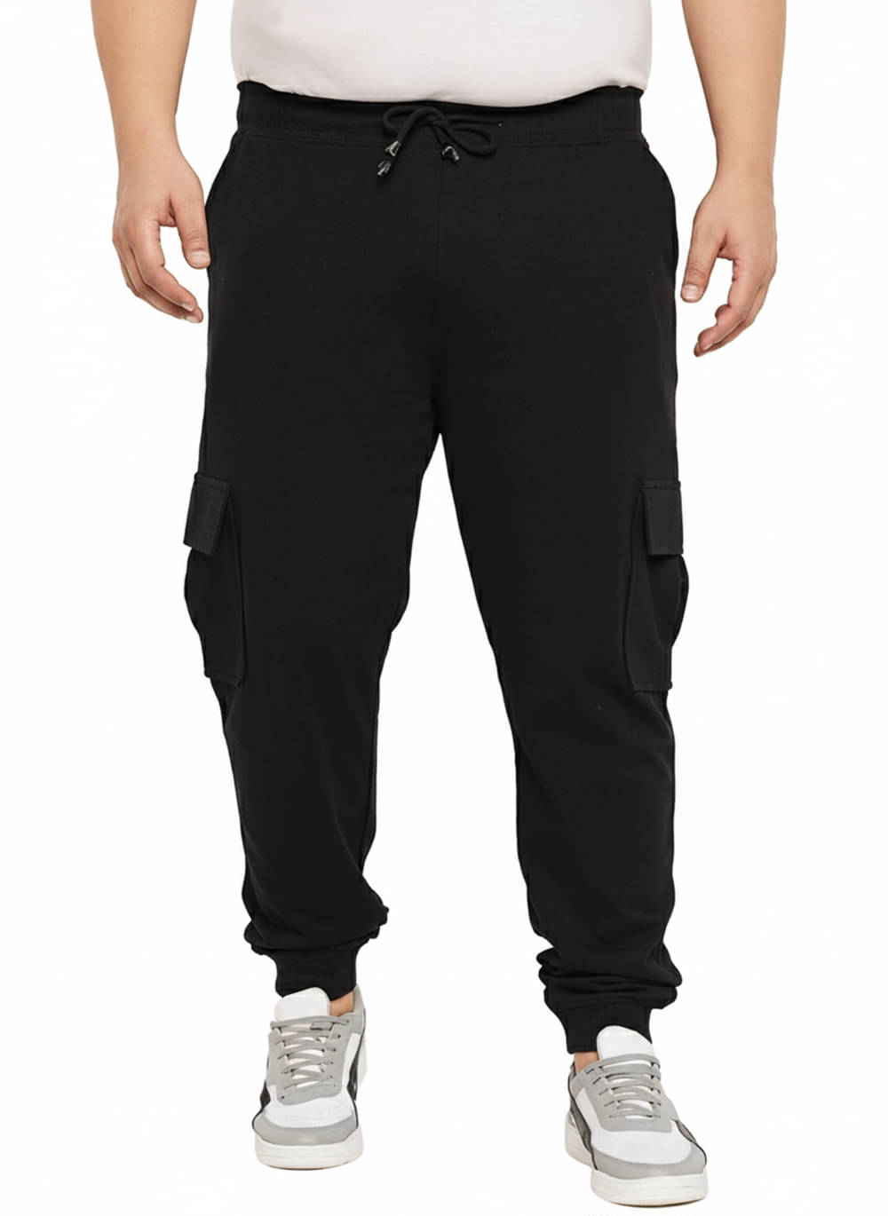     			Club York Black Cotton Blend Men's Trackpants ( Pack of 1 )