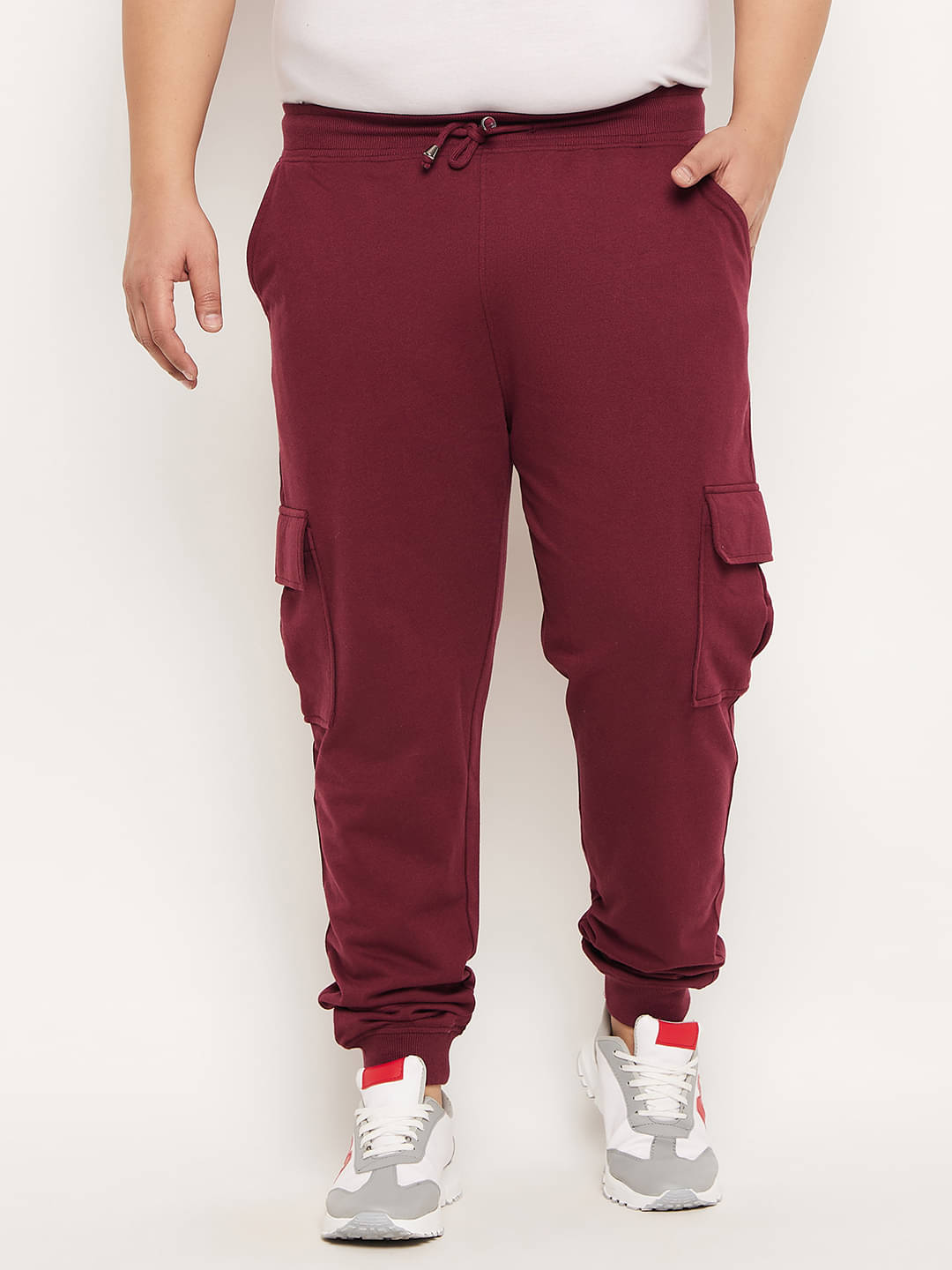 Club York Maroon Cotton Blend Men's Trackpants ( Pack of 1 )     			Club York Maroon Cotton Blend Men's Trackpants ( Pack of 1 )