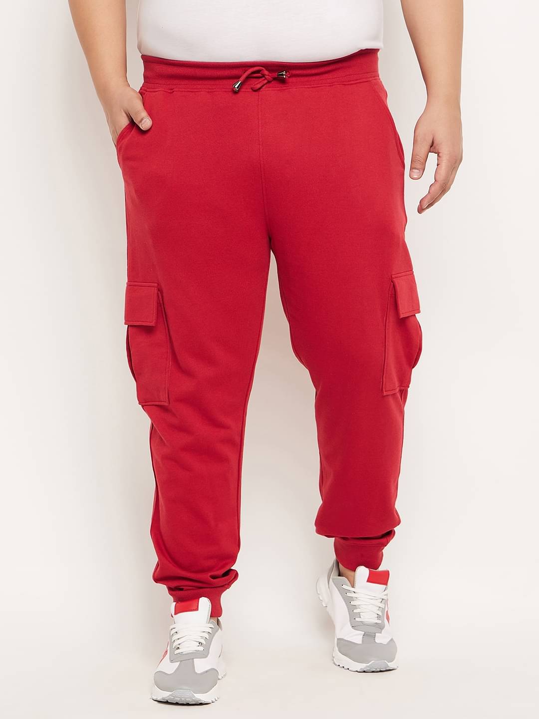     			Club York Red Cotton Blend Men's Trackpants ( Pack of 1 )