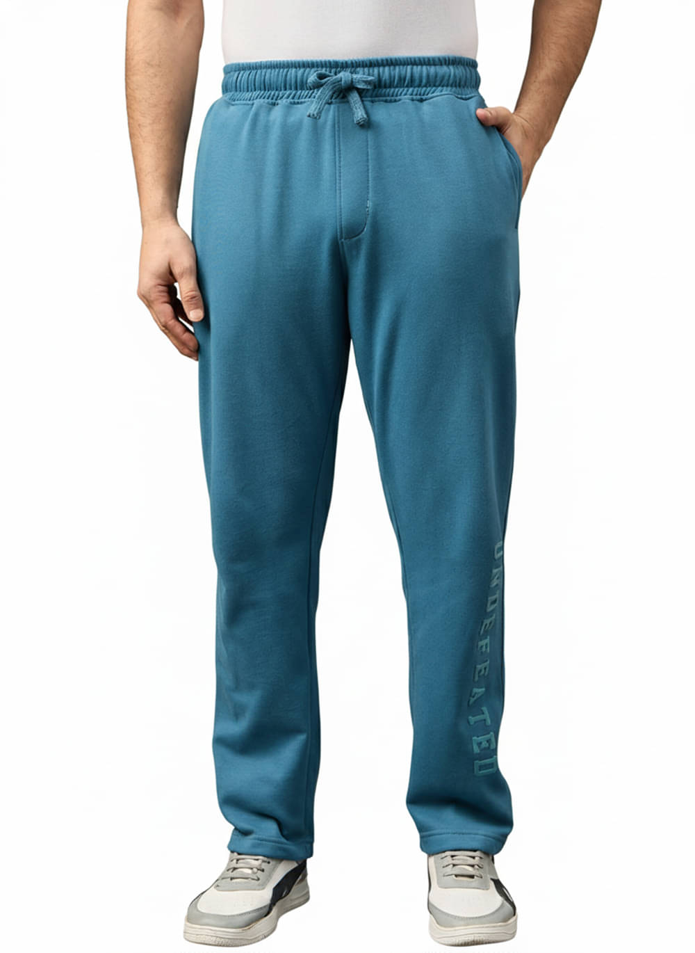     			Club York Sky Blue Cotton Blend Men's Trackpants ( Pack of 1 )