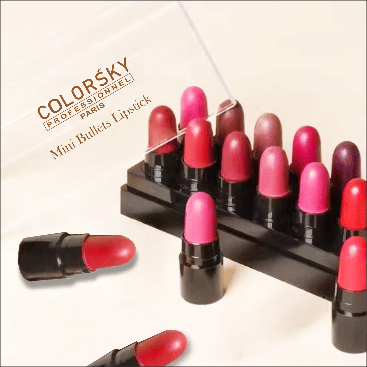 Color Sky Multi Matte Transferproof Crayon Lipstick ( Pack of 12 )     			Color Sky Multi Matte Transferproof Crayon Lipstick ( Pack of 12 )