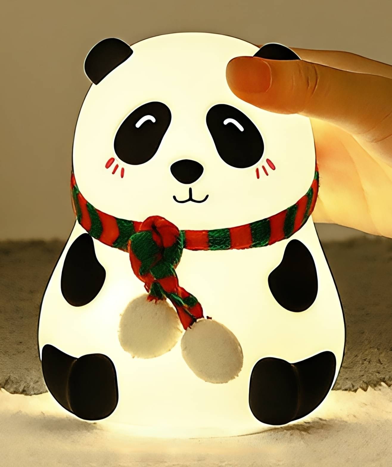     			Cute Panda Night Light Lamp for Kids 2025
