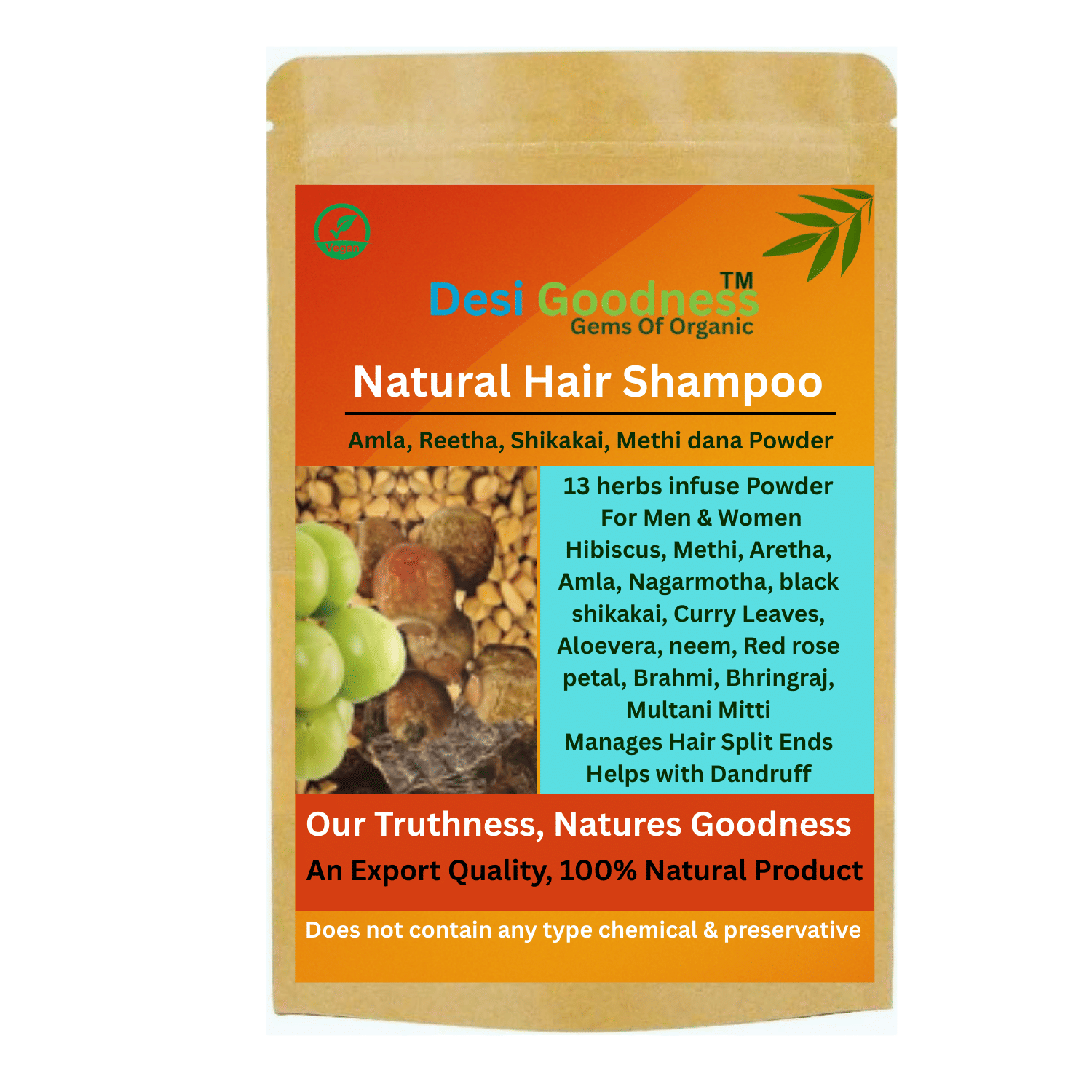     			Desi Goodness Anti Hair Fall Shampoo 220 ( Pack of 1 )
