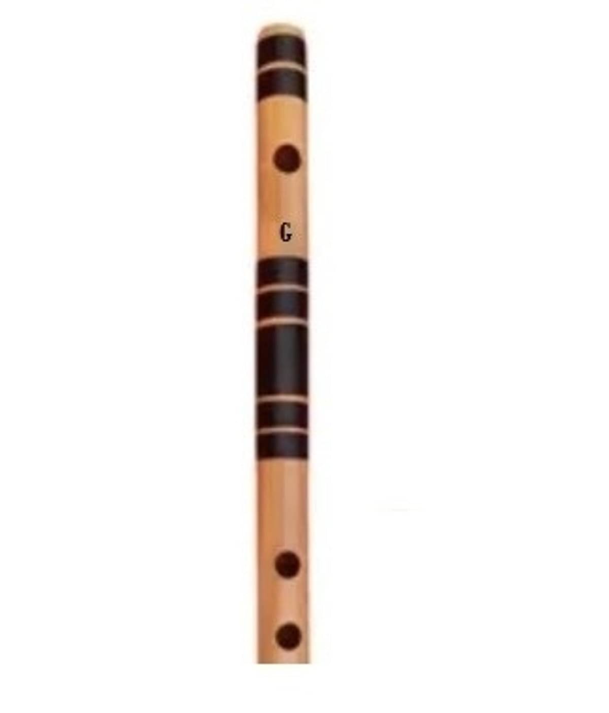     			G Tune Scale Middle Bamboo Flute 17 inch Size & 45 Centimeter Length Approx. Well Tune For Beginners, Learners & Flute Lovers