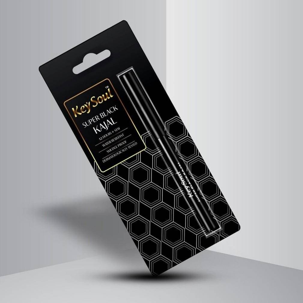    			Generic Black Natural Kajal 9 g Pencil ( Pack of 1 )