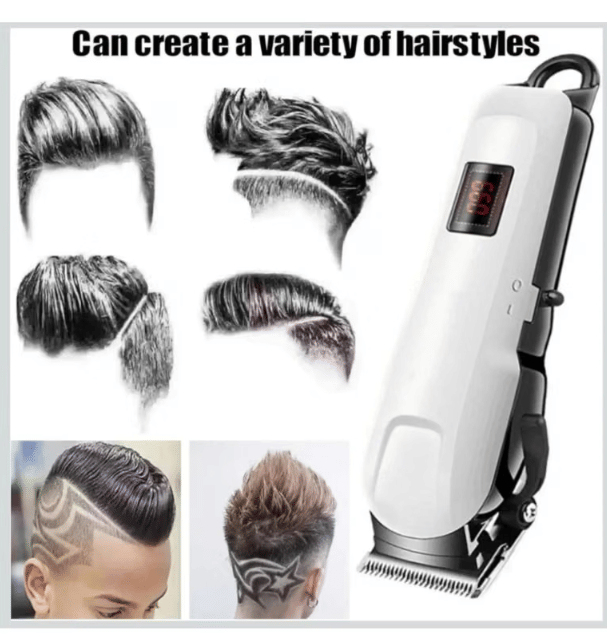     			Geniric 809 TRM White Corded,Cordless Beard Trimmer With 3000 minutes Runtime