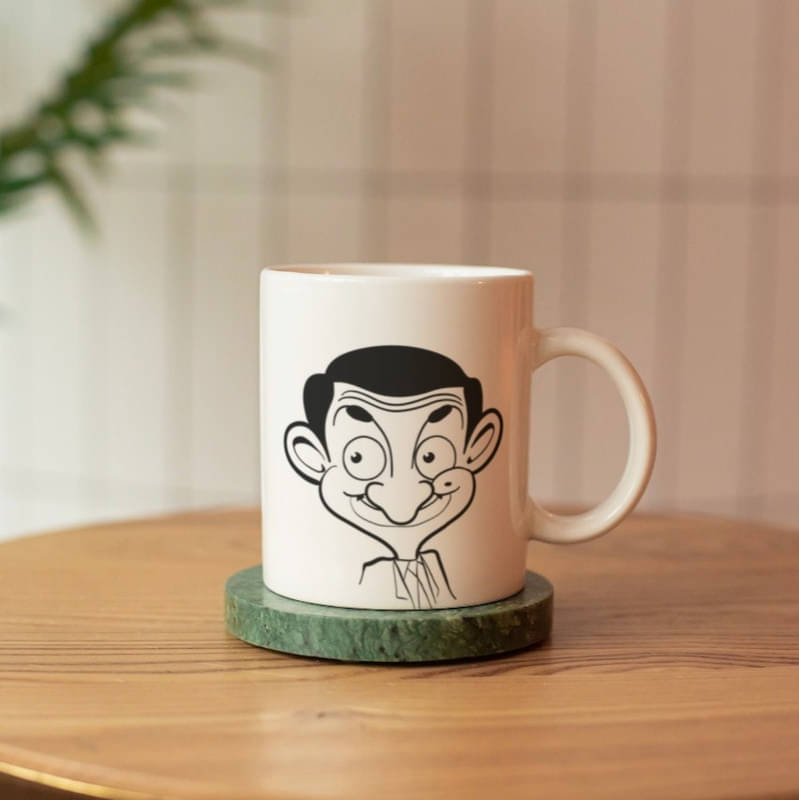 Half Engineer Gifts - HE Funny Mr Bean Graphic Ceramic Coffee Mug 325 mL ( Pack of 1 )     			Half Engineer Gifts - HE Funny Mr Bean Graphic Ceramic Coffee Mug 325 mL ( Pack of 1 )