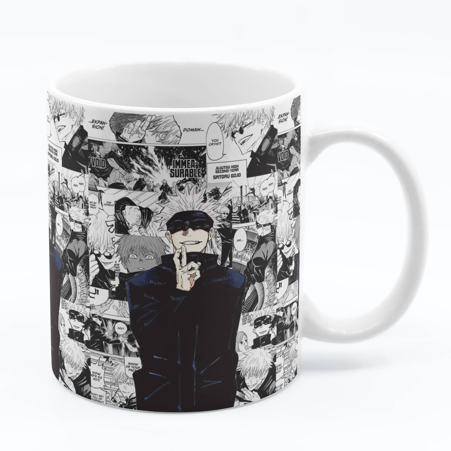 Half Engineer Gifts - HE Naruto Theme Printed Graphic Ceramic Coffee Mug 325 mL ( Pack of 1 ) Half Engineer Gifts - HE Naruto Theme Printed Graphic Ceramic Coffee Mug 325 mL ( Pack of 1 )