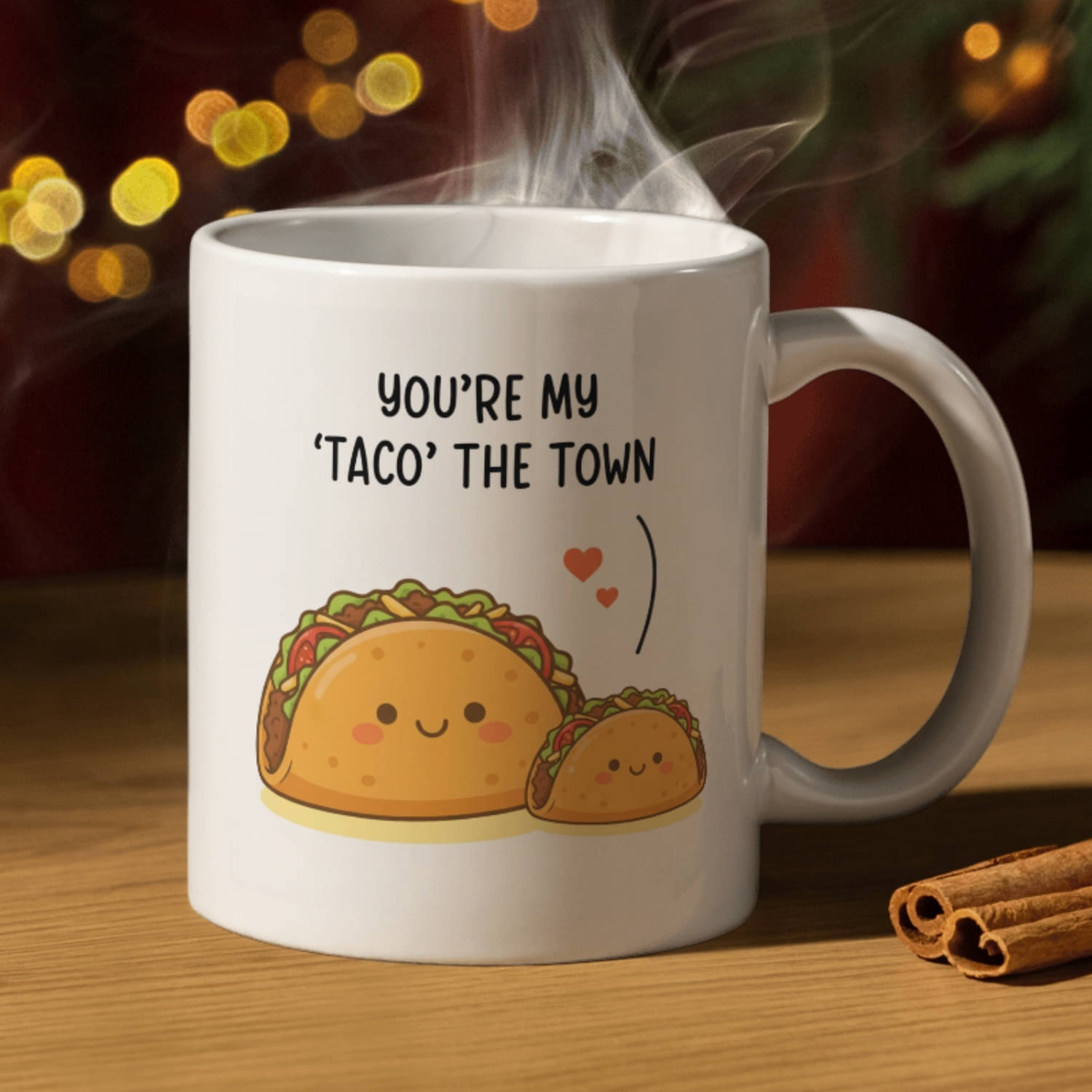 Half Engineer Gifts - HE You are My Taco Graphic Ceramic Coffee Mug 325 mL ( Pack of 1 ) Half Engineer Gifts - HE You are My Taco Graphic Ceramic Coffee Mug 325 mL ( Pack of 1 )