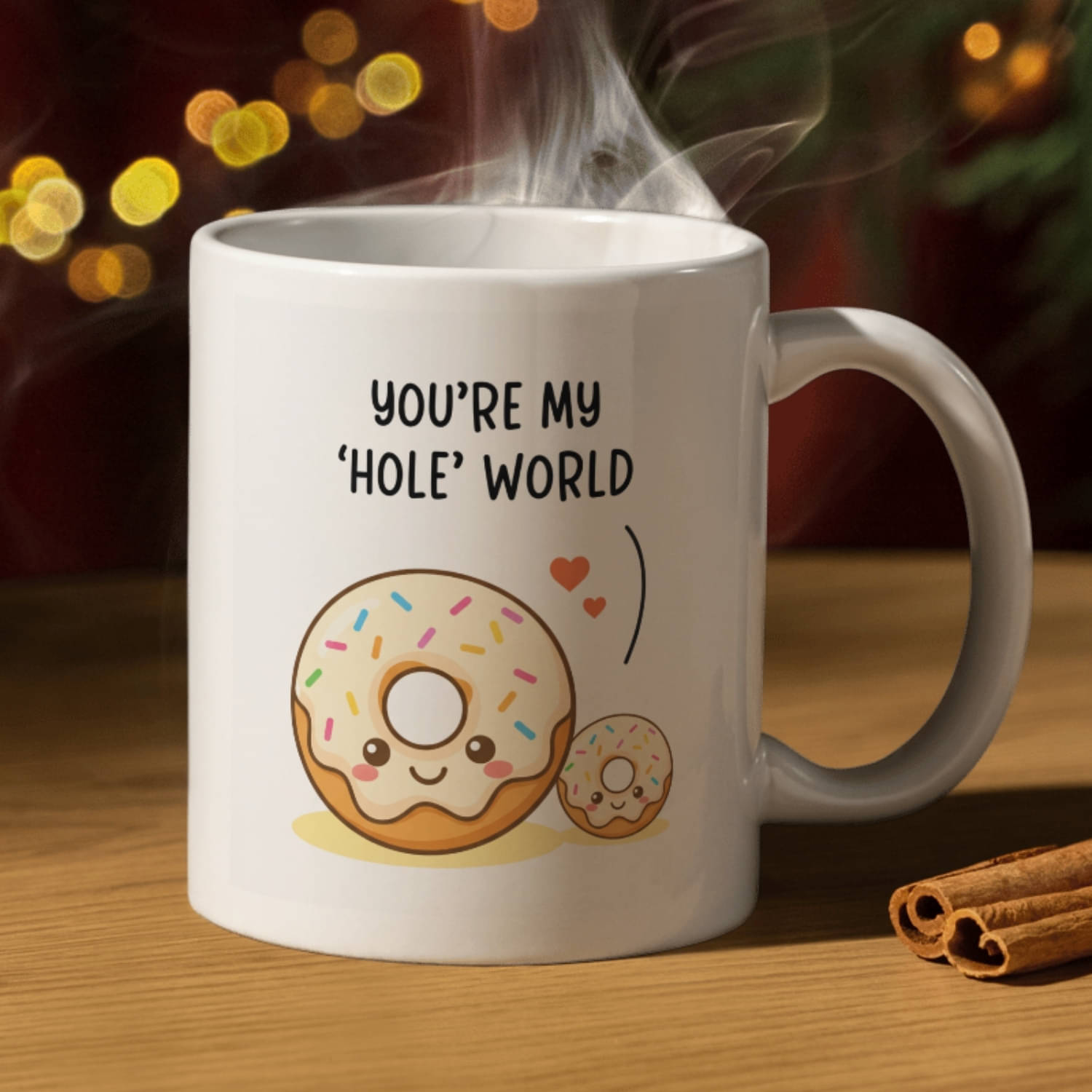 Half Engineer Gifts - HE You are My World Graphic Ceramic Coffee Mug 325 mL ( Pack of 1 ) Half Engineer Gifts - HE You are My World Graphic Ceramic Coffee Mug 325 mL ( Pack of 1 )