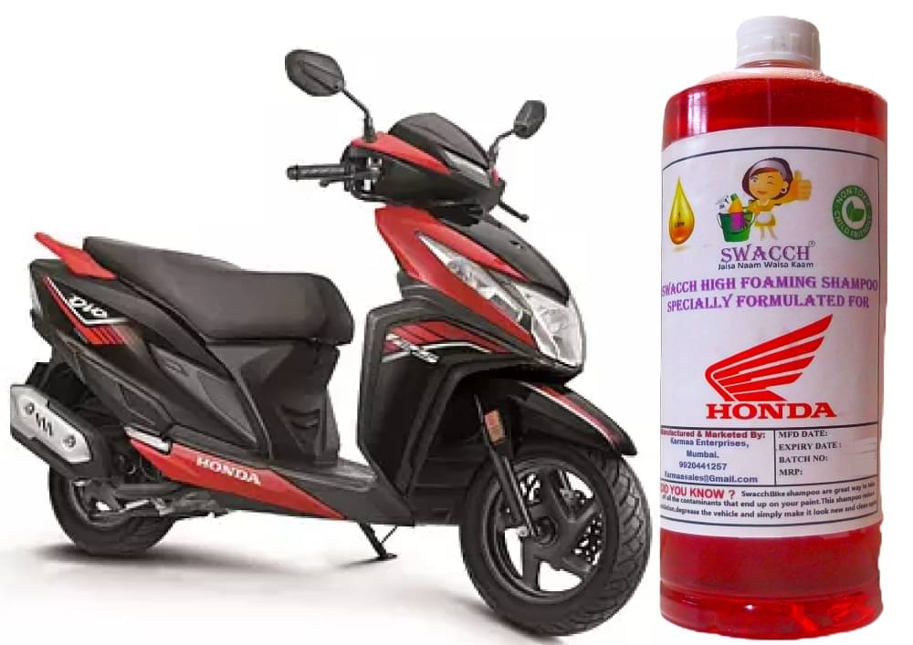 High Foaming Bike Shampoo Formulated For Honda Dio 125 I Thick Foam with Wax Coat I Non-Toxic Formula I Super Saver Pack I Premium Wax Formulation I Glossy & Shine I 1 Litre     			High Foaming Bike Shampoo Formulated For Honda Dio 125 I Thick Foam with Wax Coat I Non-Toxic Formula I Super Saver Pack I Premium Wax Formulation I Glossy & Shine I 1 Litre