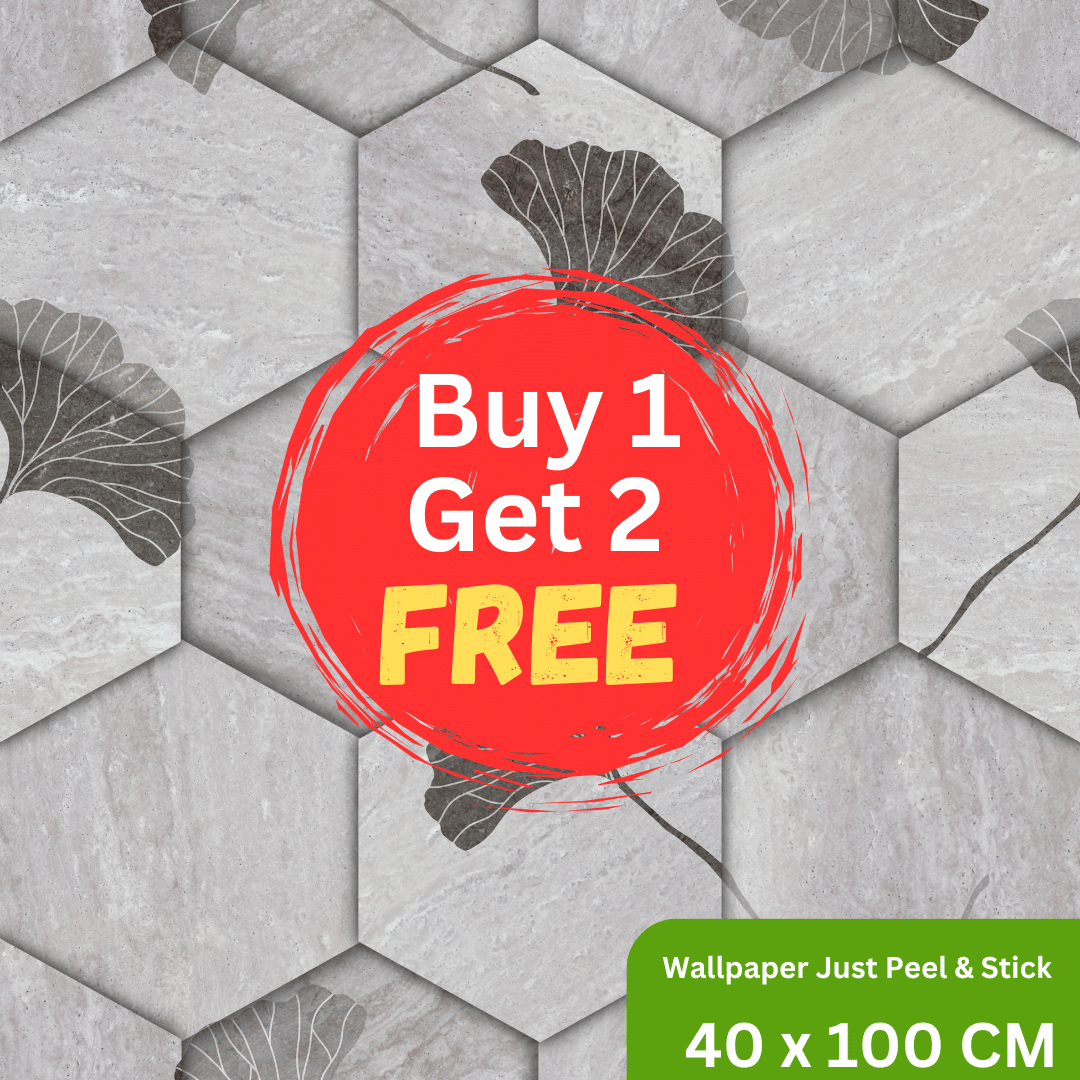     			Interawall Decor Self-Adhesive Decal Wallpaper Specific Product for Bedroom, Living Room, Kids Room, Play Room, Office | Abstract Home Wallpaper for Home Decor (Buy 1 get 2 Free, Pack of 3 Pcs,  Size-16x39 Inches Each Strip)