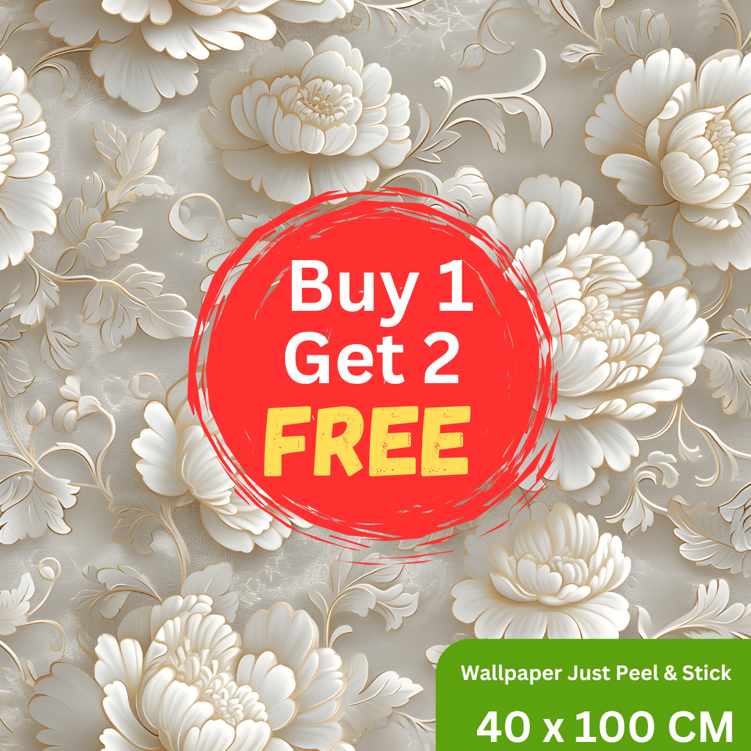     			Interawall Decor Self-Adhesive Decal Wallpaper Specific Product for Bedroom, Living Room, Kids Room, Play Room, Office | Abstract Home Wallpaper for Home Decor (Buy 1 get 2 Free, Pack of 3 Pcs,  Size-16x39 Inches Each Strip)