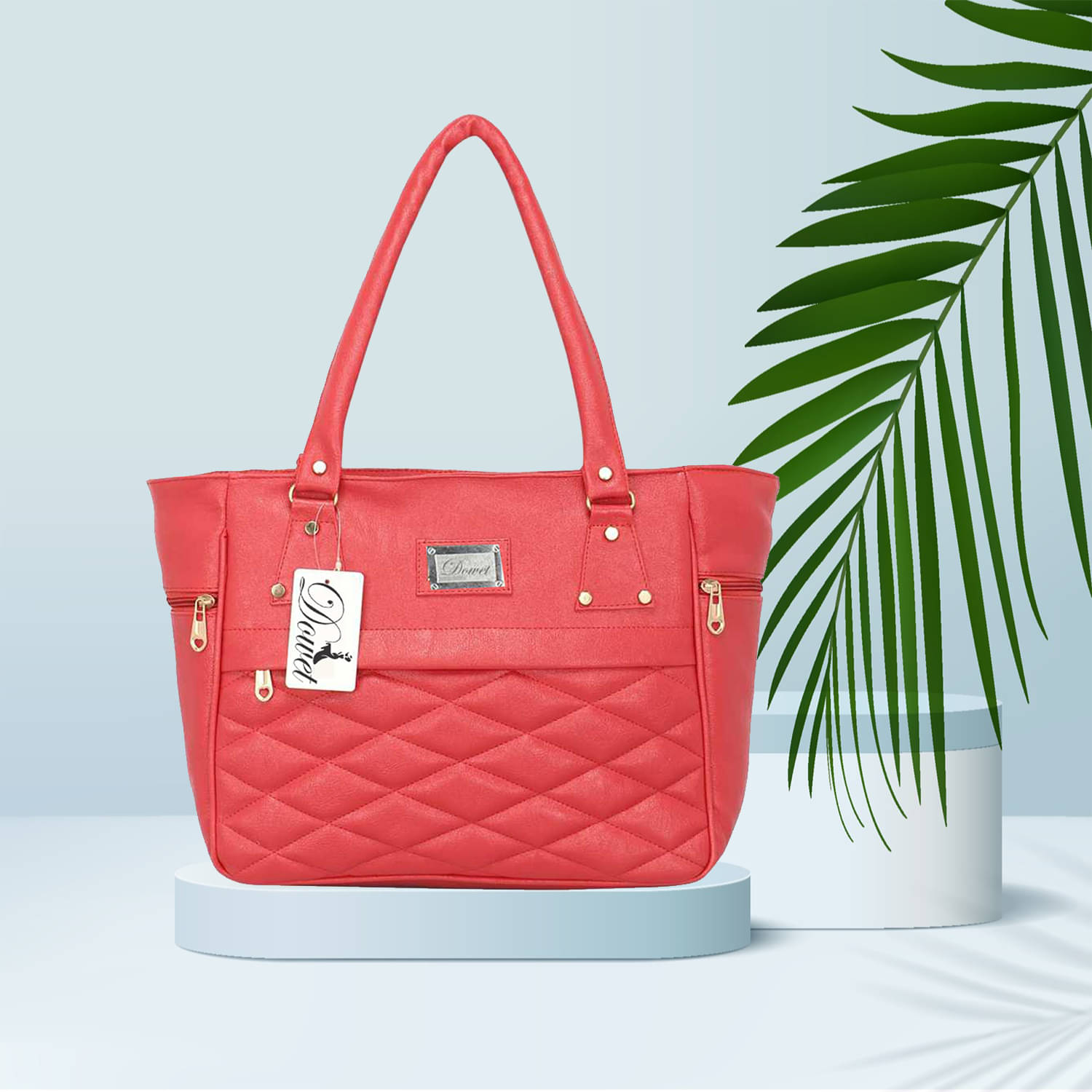     			JMC_Ent Shoulder Bag PU Set of 1 ( Pink )