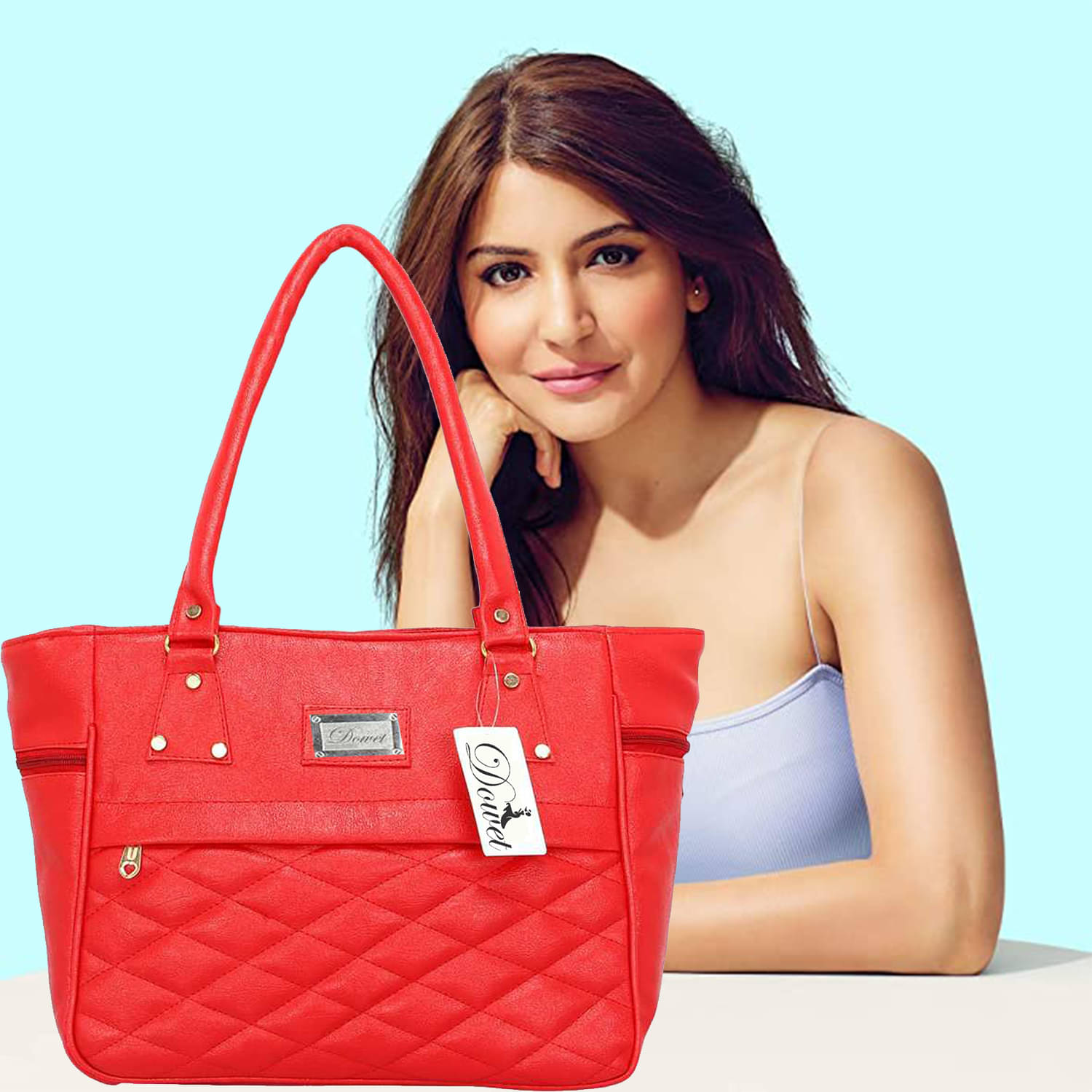     			JMC_Ent Shoulder Bag PU Set of 1 ( Red )