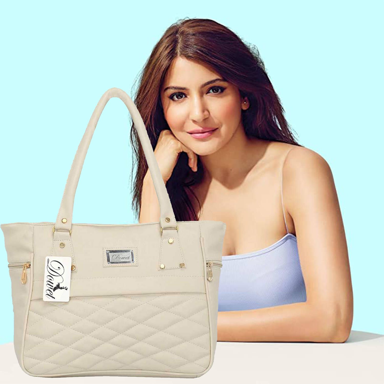     			JMC_Ent Shoulder Bag PU Set of 1 ( Grey )