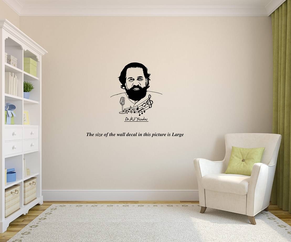     			KJ Yesudoss I Yesudas I Singer I Music Wall Decal