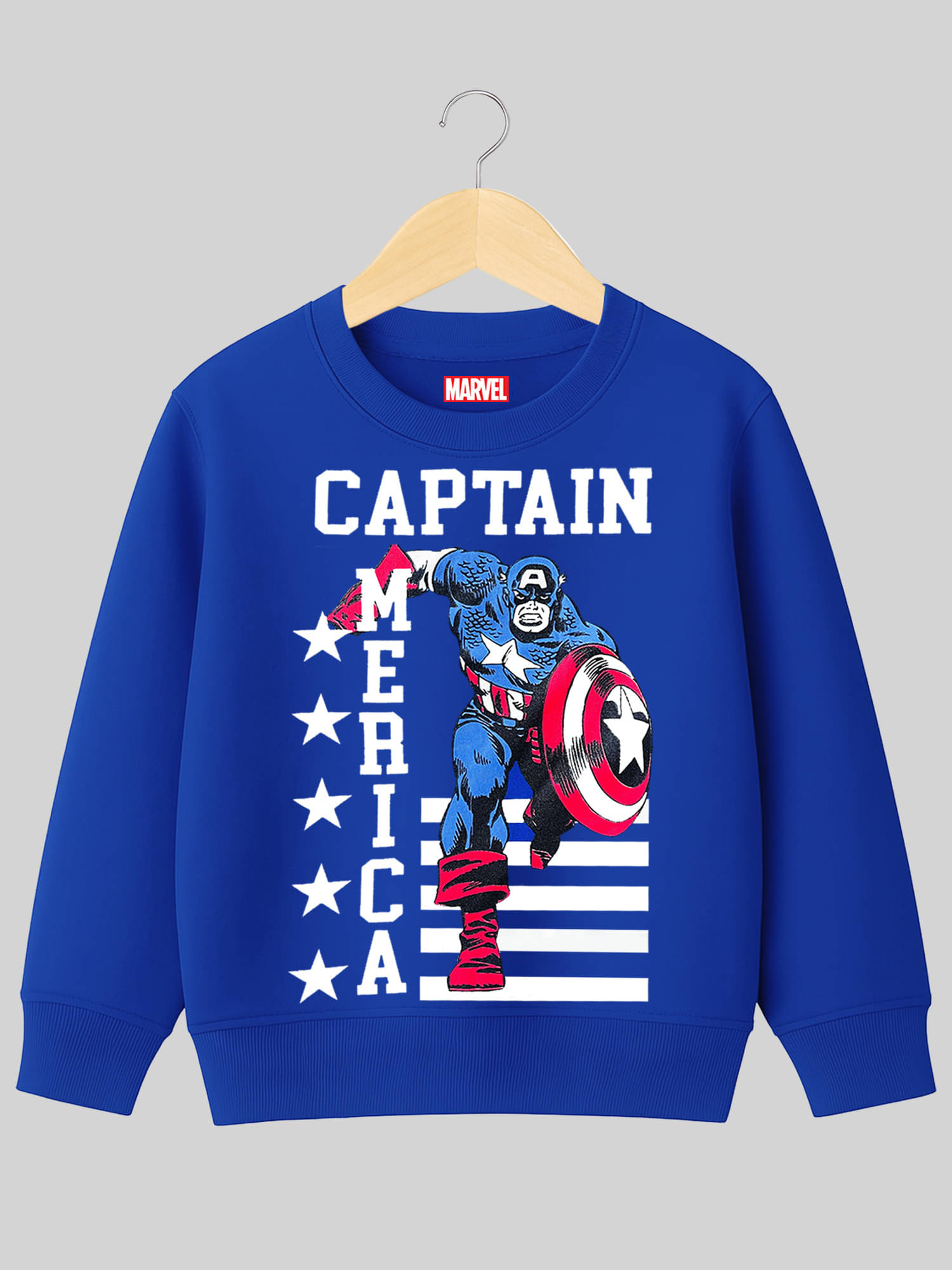     			Kuchipoo Pack of 1 Boys Fleece Sweatshirt ( Royal Blue )