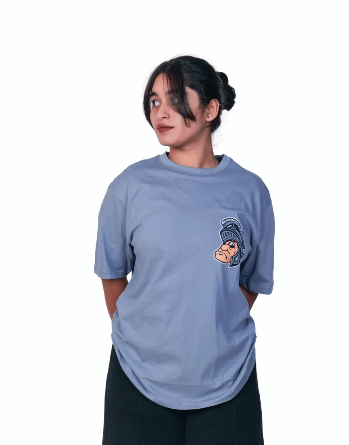 LYNX Men Cotton Relaxed Fit Printed T-Shirt ( Grey )     			LYNX Men Cotton Relaxed Fit Printed T-Shirt ( Grey )