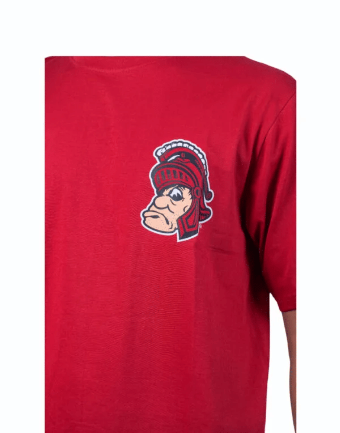     			LYNX Men Cotton Relaxed Fit Printed T-Shirt ( Red )