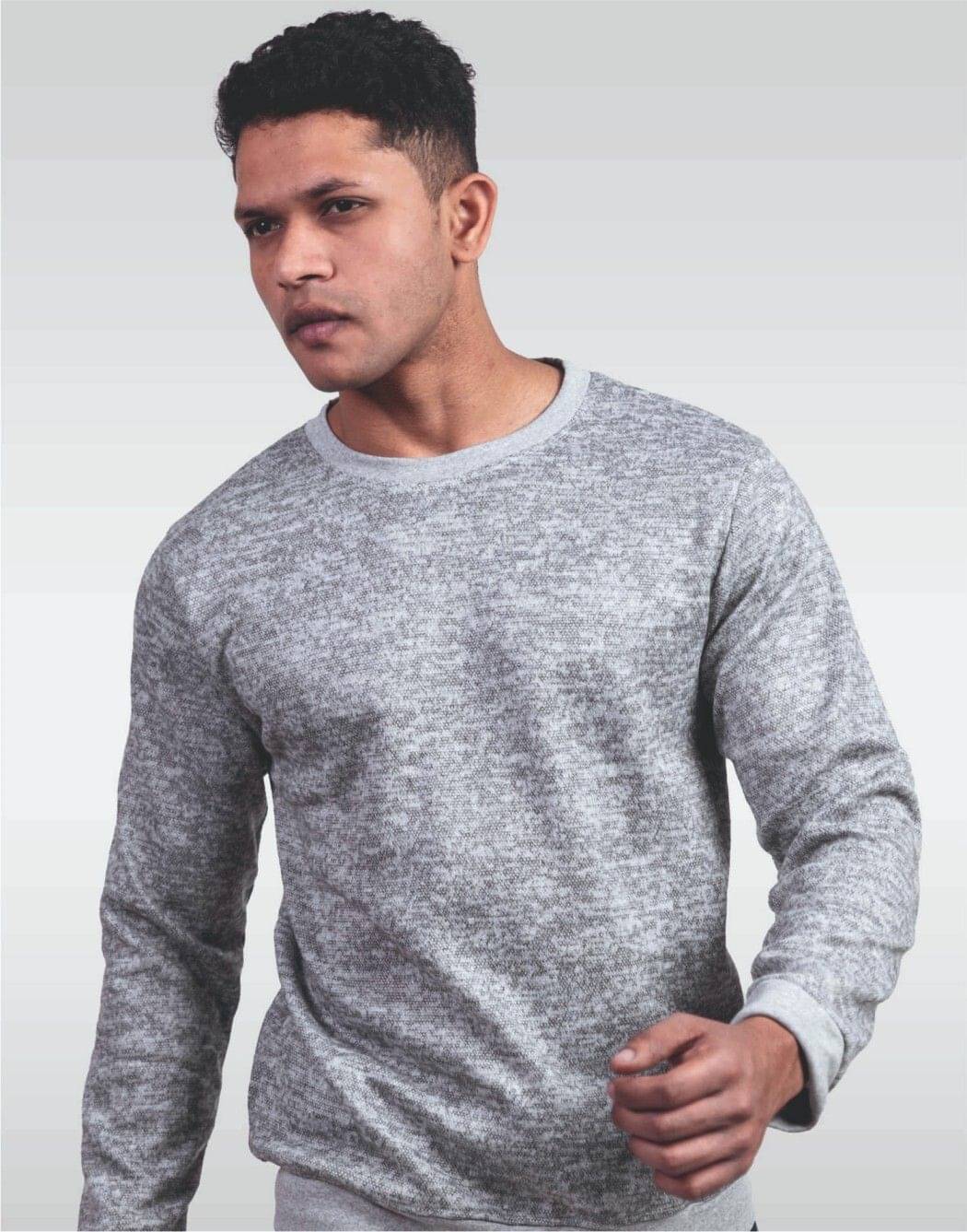 LYNX Men Cotton Relaxed Fit Solid T-Shirt ( Grey )     			LYNX Men Cotton Relaxed Fit Solid T-Shirt ( Grey )