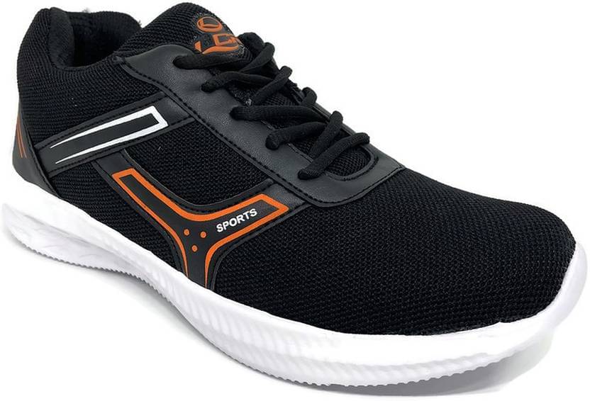    			Lancer ACTIVE Black Men's Sneakers