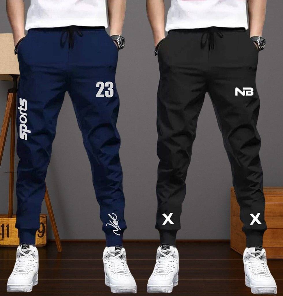 Lieo Trend Multicolor 10 Polyester Men's Sports Trackpants ( Pack of 2 )     			Lieo Trend Multicolor 10 Polyester Men's Sports Trackpants ( Pack of 2 )