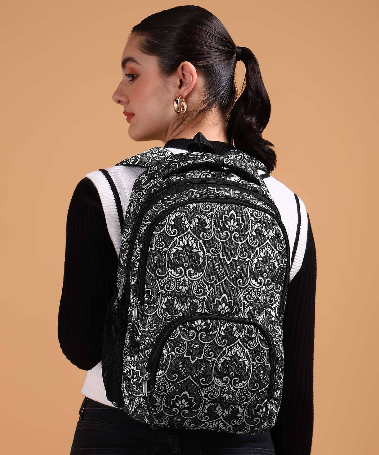     			Lookout Fashion 20 Ltrs Canvas Backpack *For Men & Women ( Black )