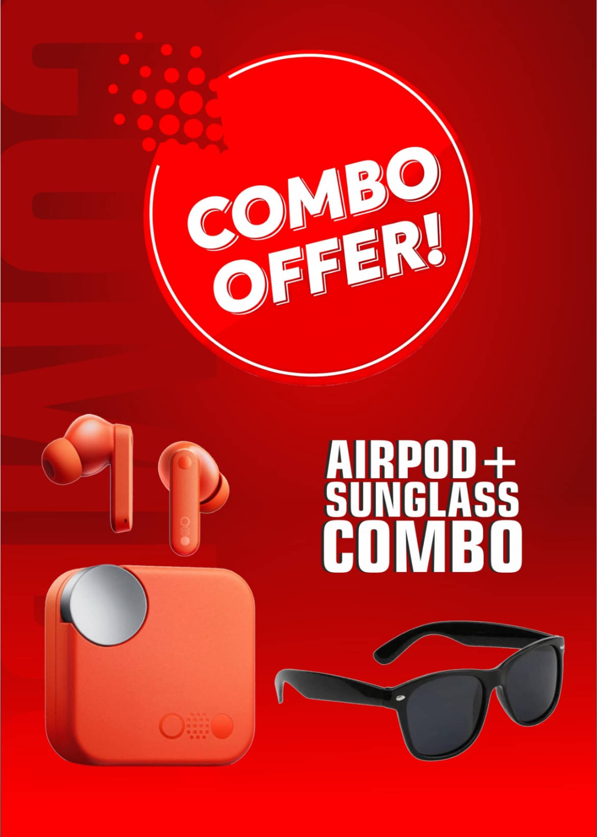 NEO SQUARE High Bass Sound In Ear TWS Black WITH Trendy Sunglasses     			NEO SQUARE High Bass Sound In Ear TWS Black WITH Trendy Sunglasses