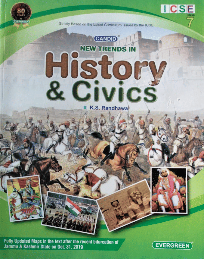 NEW TRENDS IN HISTORY & CIVICS ICSE CLASS 7     			NEW TRENDS IN HISTORY & CIVICS ICSE CLASS 7