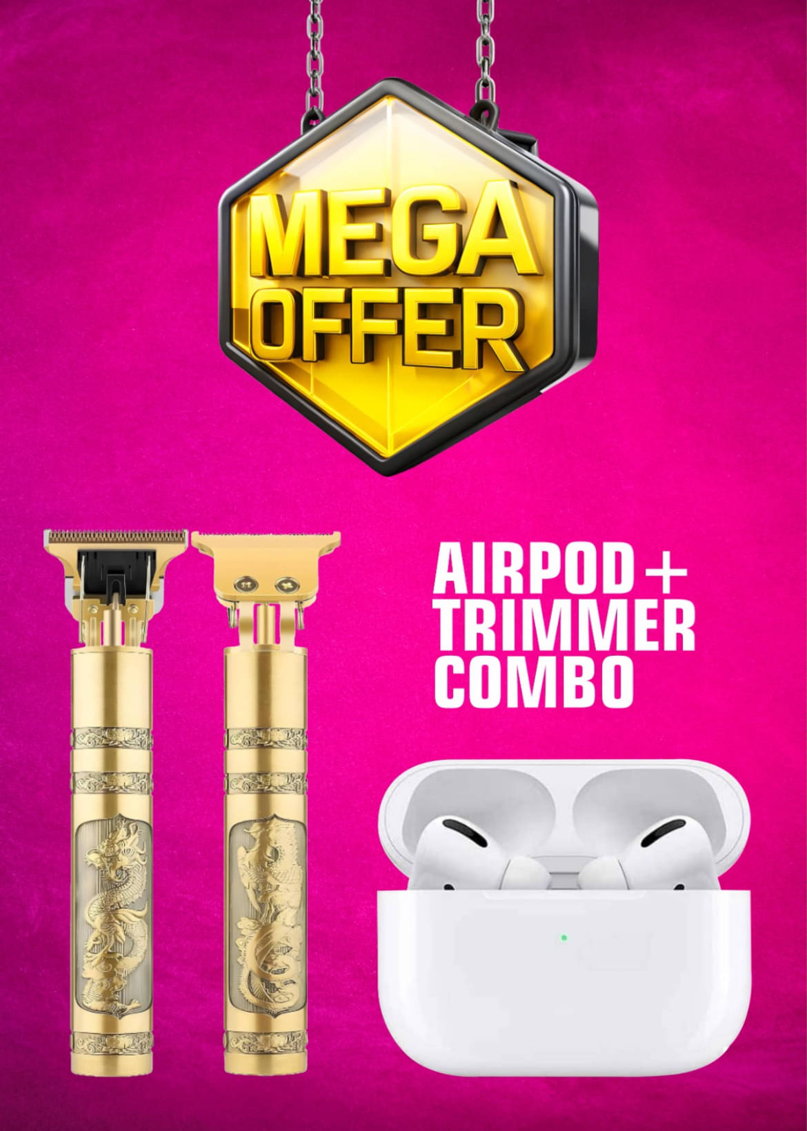 Neo A3 PRO Bluetooth True Wireless (TWS) On Ear 2 Hours Playback With Hair Trimmer Neo A3 PRO Bluetooth True Wireless (TWS) On Ear 2 Hours Playback With Hair Trimmer