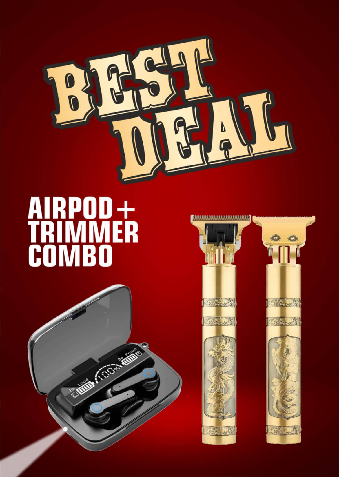 Neo M19 EARBUDS True Wireless (TWS) On Ear 4 Hours Playback With Hair Trimmer Neo M19 EARBUDS True Wireless (TWS) On Ear 4 Hours Playback With Hair Trimmer