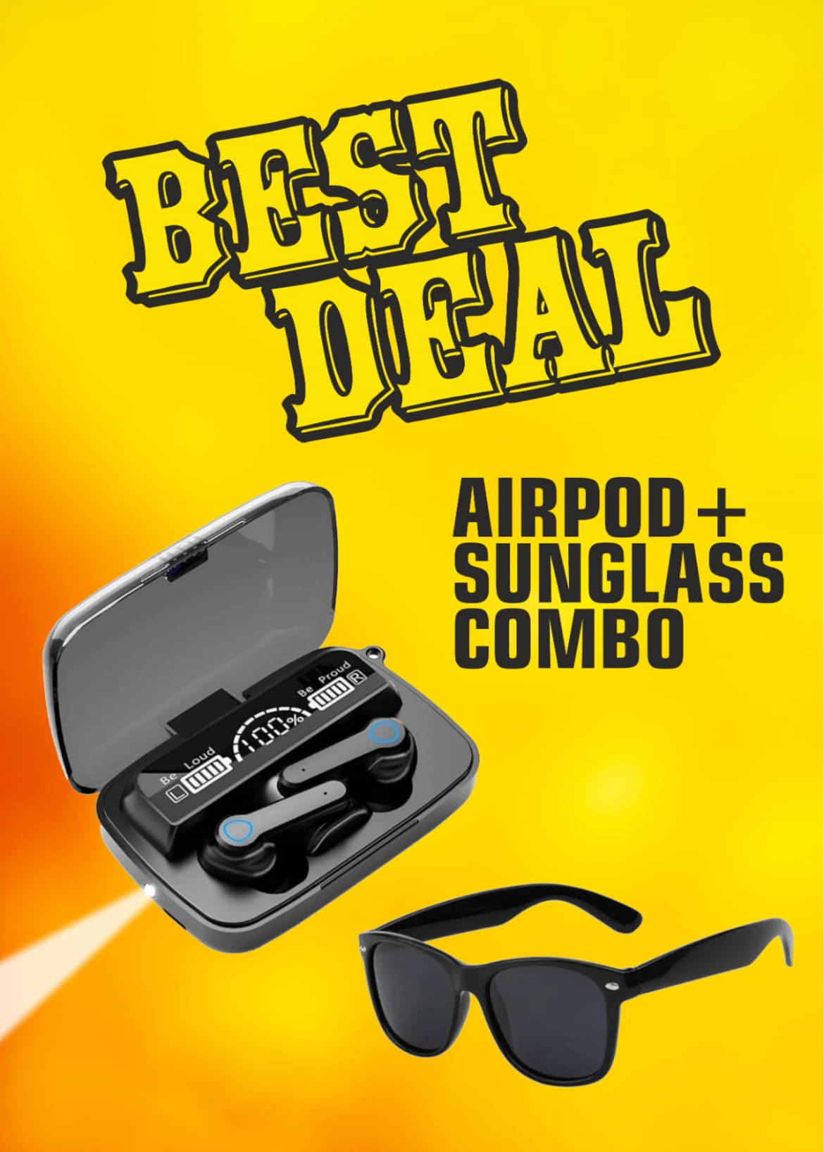 Neo M19 EARBUDS True Wireless (TWS) On Ear 4 Hours Playback With TrendySunglasses Neo M19 EARBUDS True Wireless (TWS) On Ear 4 Hours Playback With TrendySunglasses