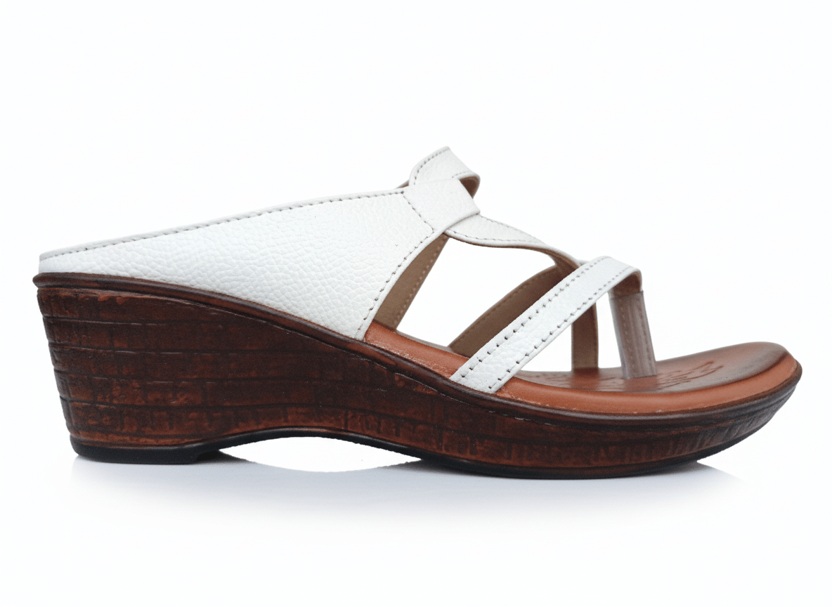 PAIR HEELS White Women's Slip On Heels     			PAIR HEELS White Women's Slip On Heels