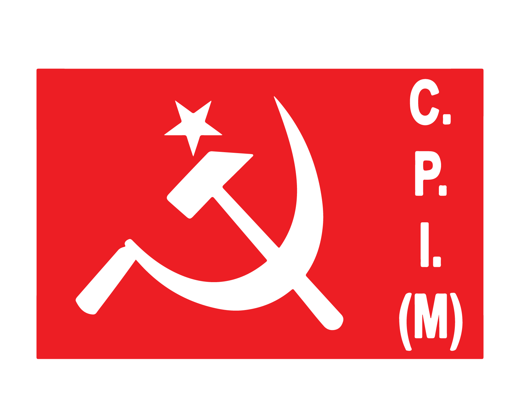 PEACOCKRIDE Communist Party of India (Marxist) Symbols I CPI(M) I Flag Bike Sticker ( PVC Vinyl ) PEACOCKRIDE Communist Party of India (Marxist) Symbols I CPI(M) I Flag Bike Sticker ( PVC Vinyl )