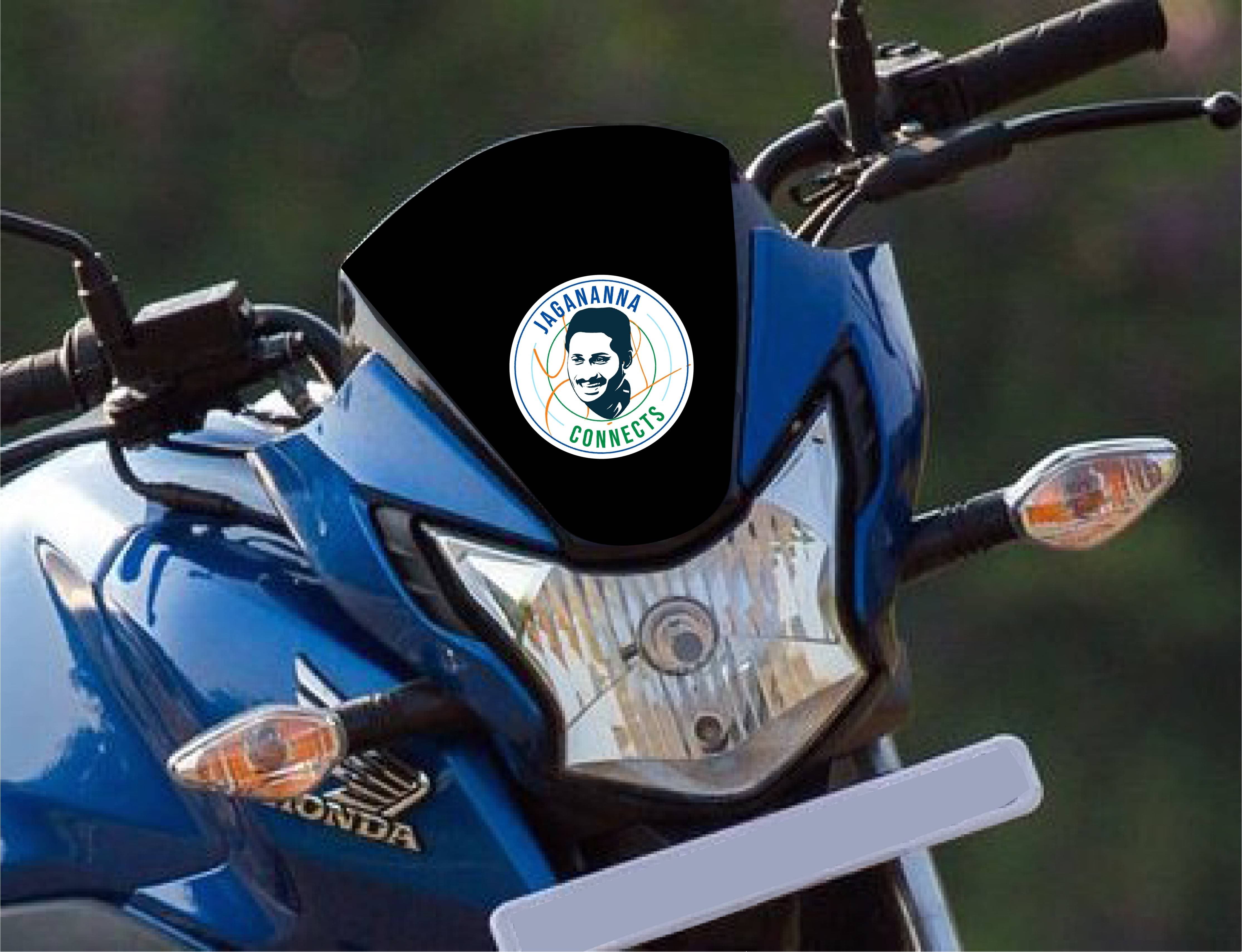 PEACOCKRIDE Jagananna connects I Jagan Mohan Reddy I YSR I YSR Congress Party I Y. S. Rajasekhara Reddy I Andhra Pradesh I Bike Sticker ( PVC Vinyl ) PEACOCKRIDE Jagananna connects I Jagan Mohan Reddy I YSR I YSR Congress Party I Y. S. Rajasekhara Reddy I Andhra Pradesh I Bike Sticker ( PVC Vinyl )
