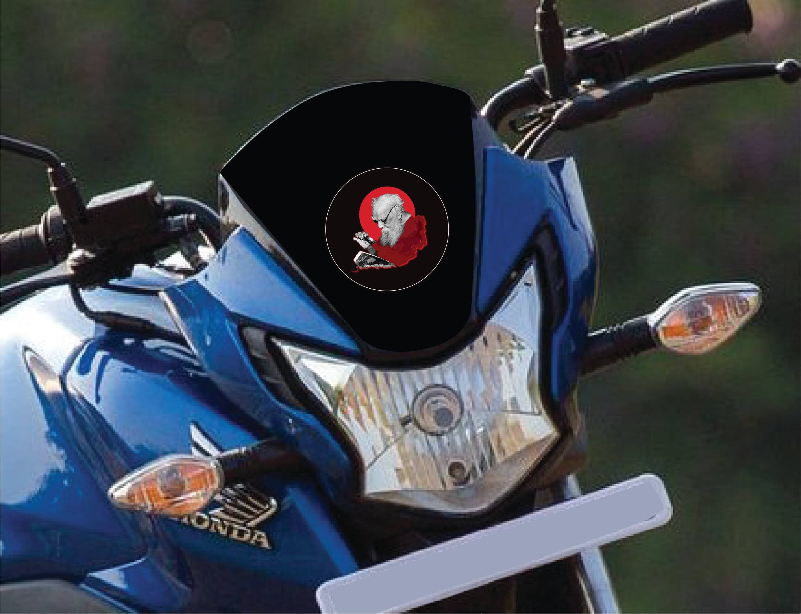 PEACOCKRIDE Muthuramalinga Thevar I Devar I Bike Sticker ( PVC Vinyl ) PEACOCKRIDE Muthuramalinga Thevar I Devar I Bike Sticker ( PVC Vinyl )