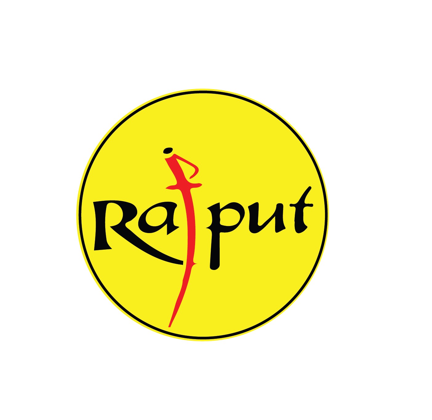     			PEACOCKRIDE Rajput Bike Sticker ( PVC Vinyl )