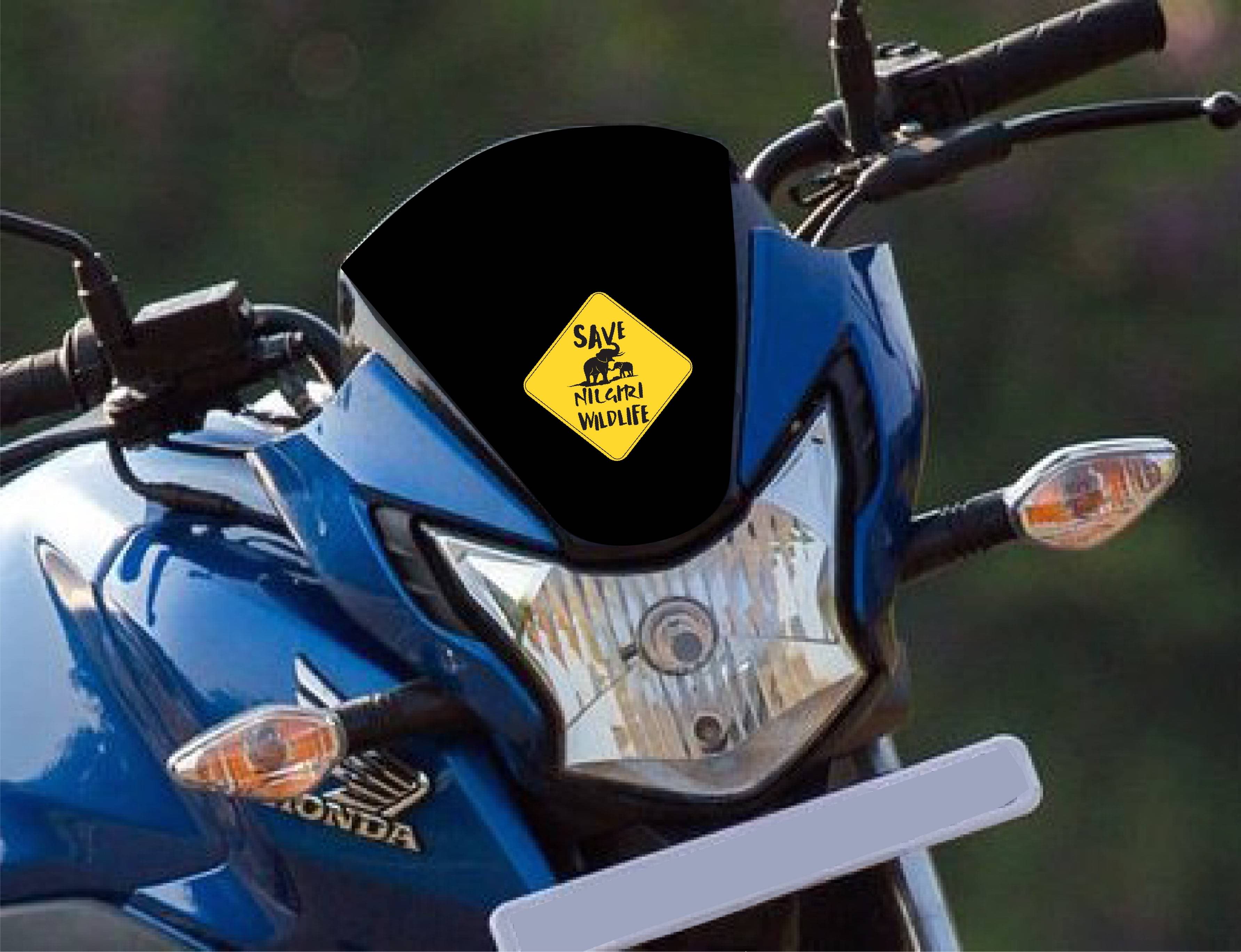 PEACOCKRIDE Save Nilgri Wild Life I Save Wild Life I Forest I Environmental I Bike Sticker ( PVC Vinyl ) PEACOCKRIDE Save Nilgri Wild Life I Save Wild Life I Forest I Environmental I Bike Sticker ( PVC Vinyl )