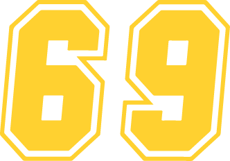     			PEACOCKRIDE Sixty-Nine I Race Bike Decal ( PVC Vinyl )