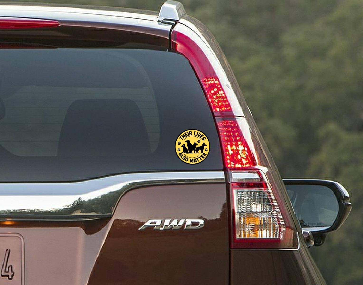 PEACOCKRIDE Stray Dogs I Street Dogs I Their Lives also matter I Save stray Dogs I Car Window Decal ( PVC Vinyl ) PEACOCKRIDE Stray Dogs I Street Dogs I Their Lives also matter I Save stray Dogs I Car Window Decal ( PVC Vinyl )