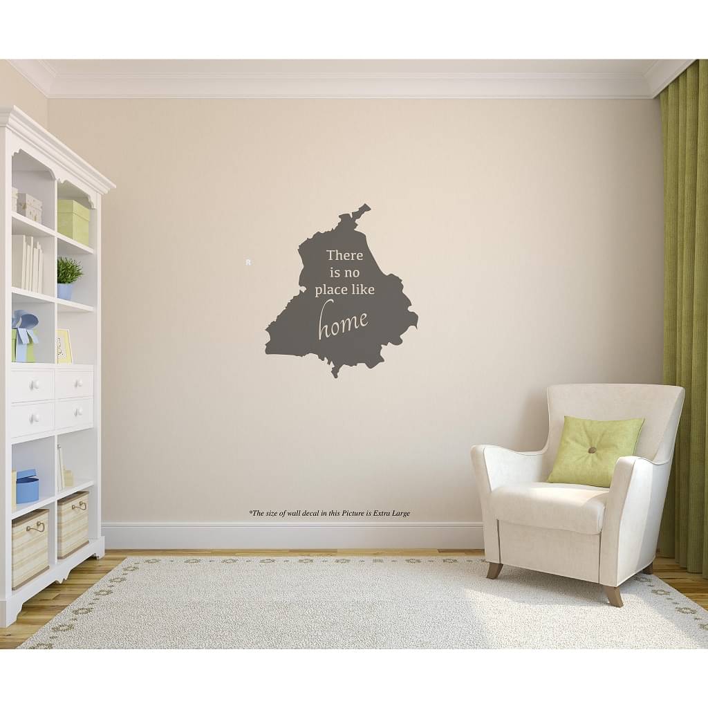     			Punjab There is no place like my home Wall Decal