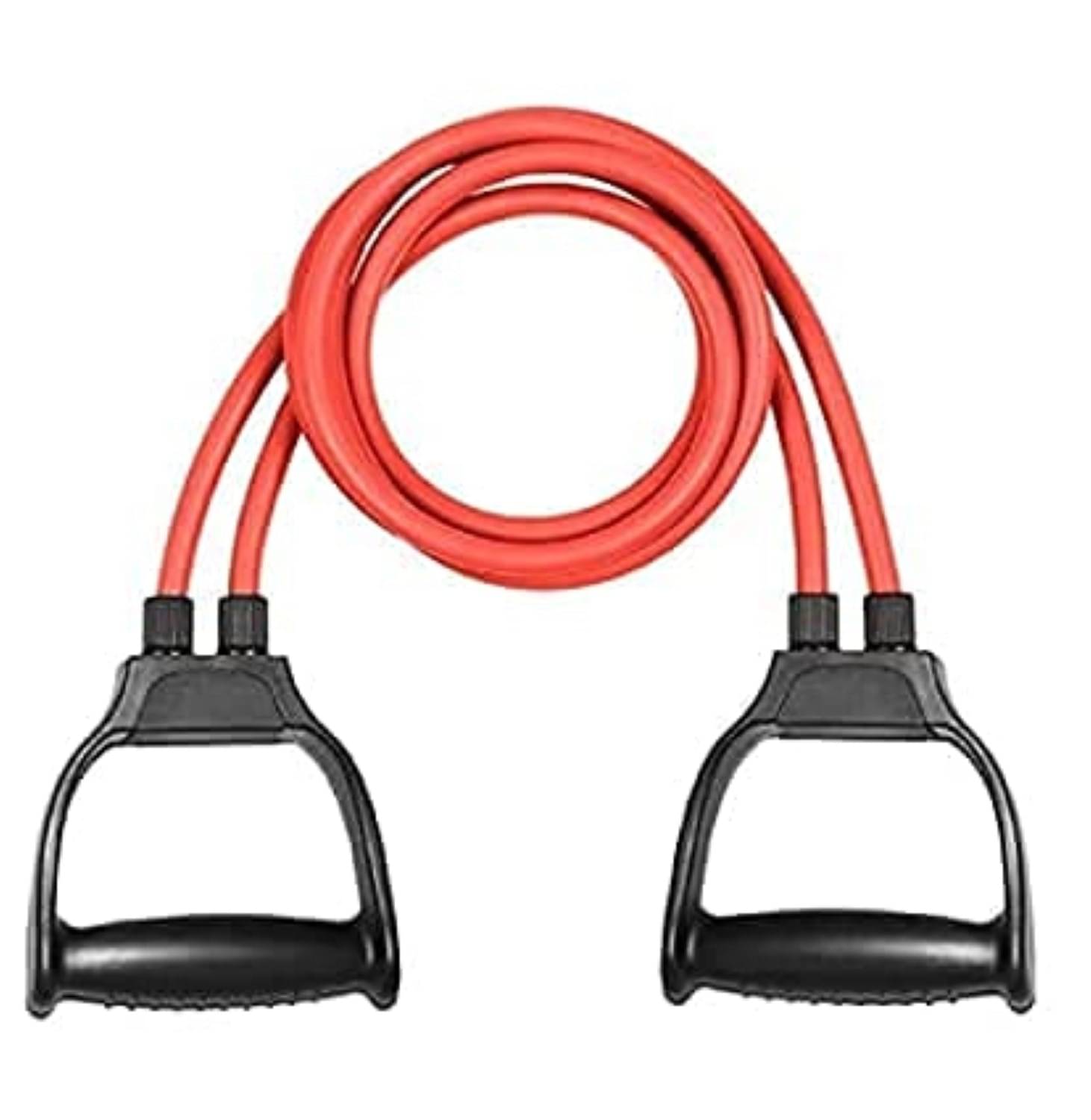 Resistance Tube with Handles for Home Gym, Fitness Exercise, Yoga & Stretching | Workout Band     			Resistance Tube with Handles for Home Gym, Fitness Exercise, Yoga & Stretching | Workout Band