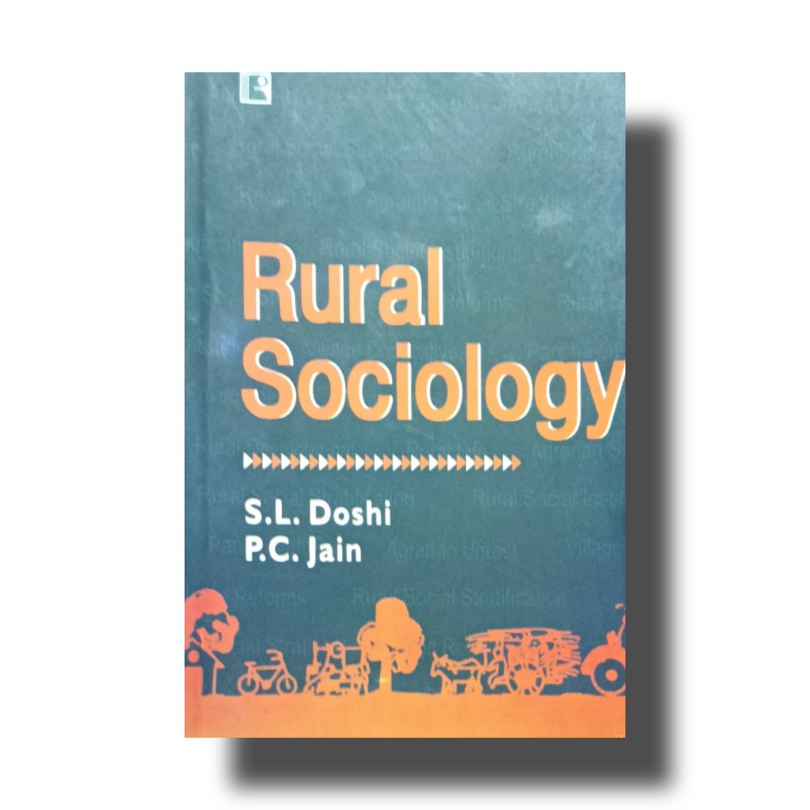     			Rural sociology sl doshi 2025