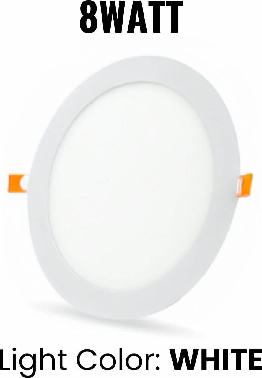 SPARKWORLD Plastic White Ceiling Lights - Pack of 1 SPARKWORLD Plastic White Ceiling Lights - Pack of 1